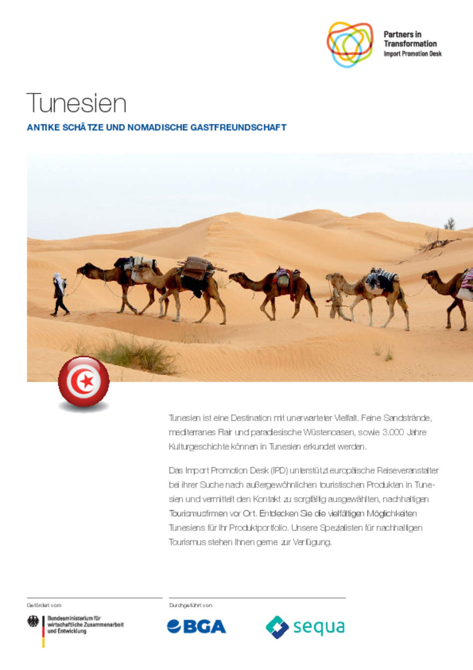 Nachhaltiger Tourismus in Tunesien Destination sheet Tunesien