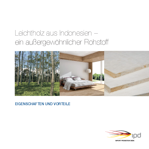 Flyer Leichtholz Indonesien