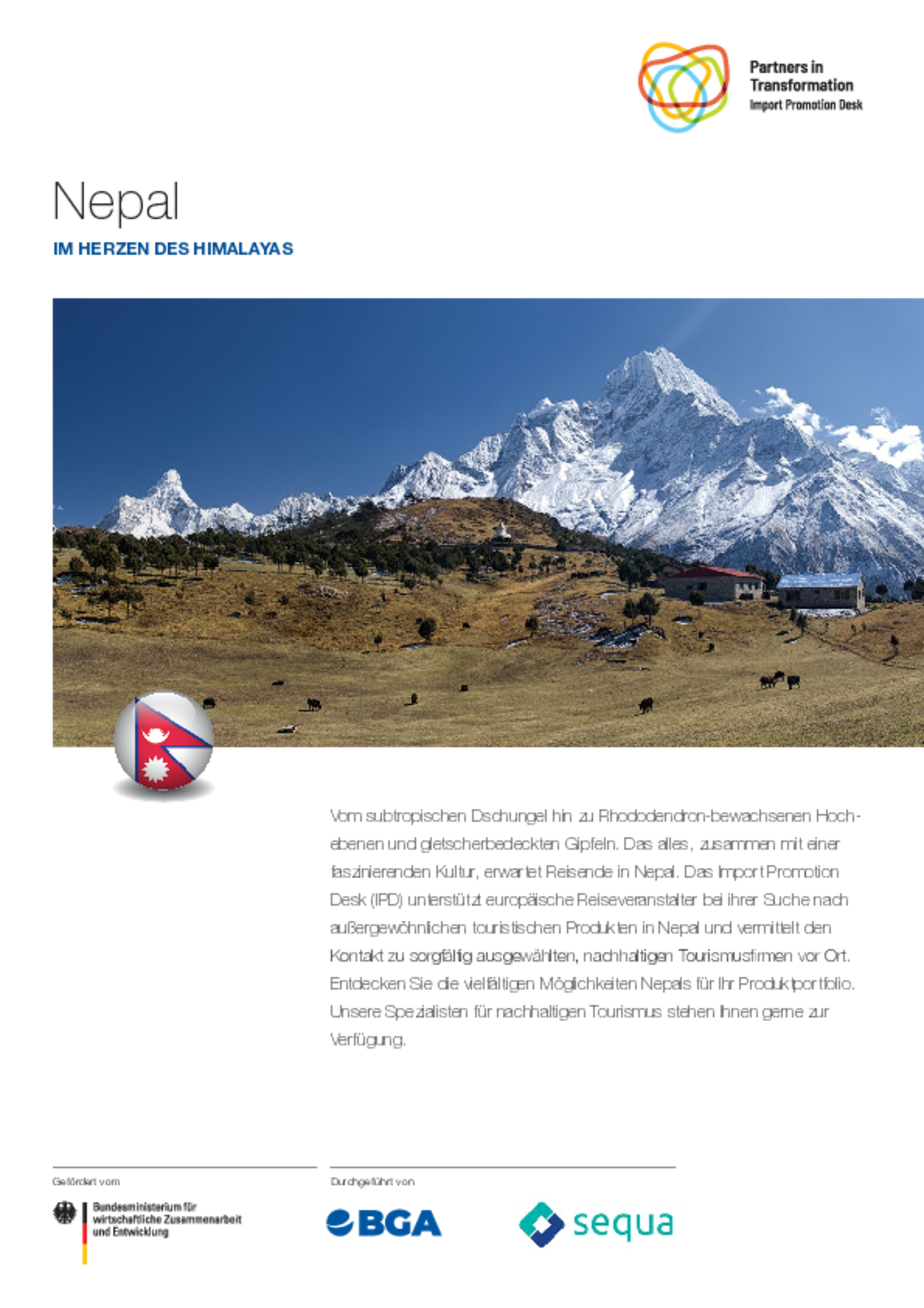 Destination Sheet Nepal